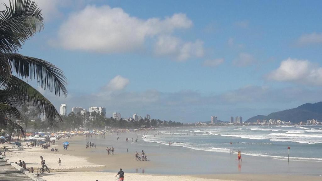 Pe Na Areia - Com Servico De Praia Guarujá Exterior foto